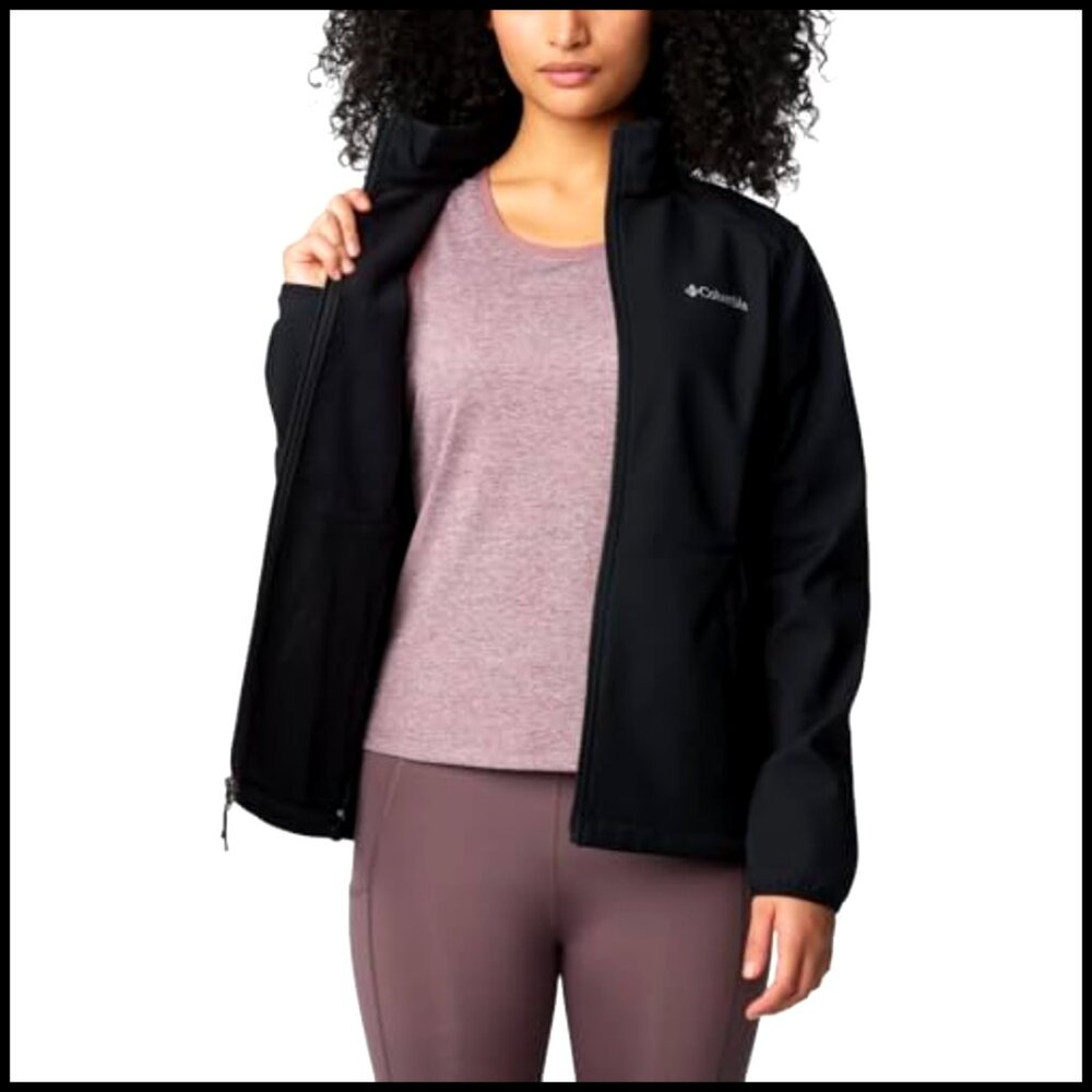 Softshell Performance Jacket Water Wind Resistant… - image 5